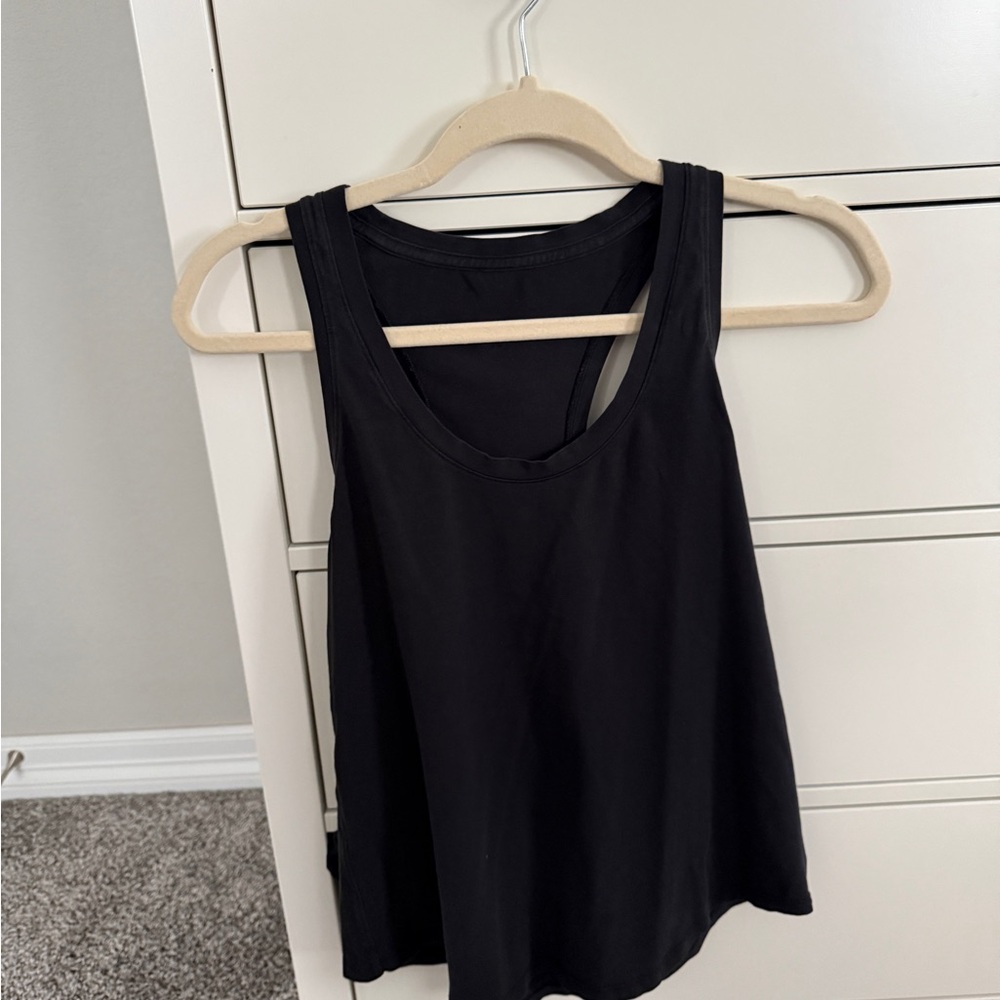 lululemon athletica Black Tank Top